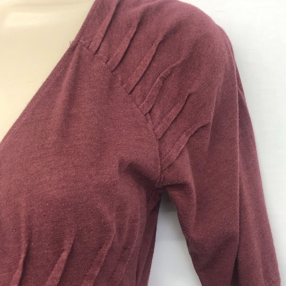 Element Brand Maroon Empire Waist Dress - Picture 9 of 16